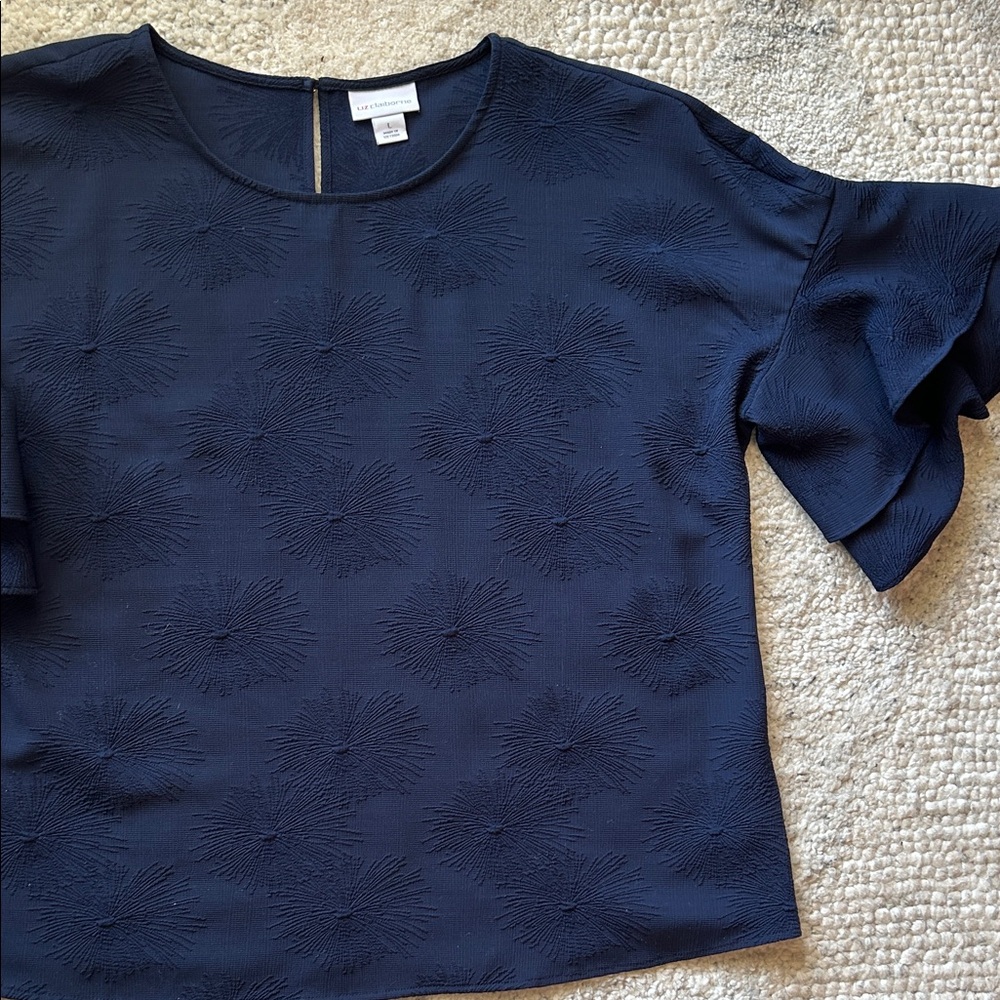 Liz Claiborne-large Midnight Blue Blouse